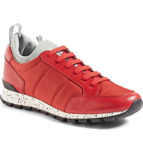 prada sport linea rossa shoes